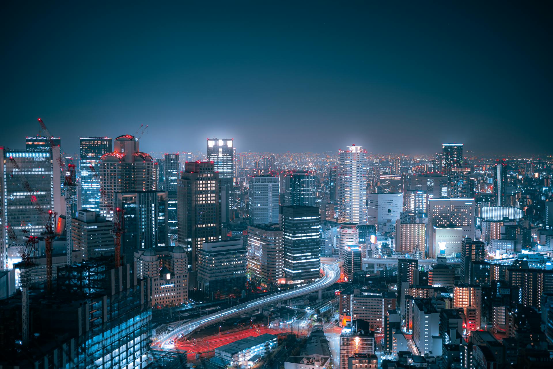 大阪の夜景